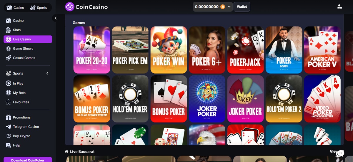 Há inúmeras opções de mesas com jogo de poker online